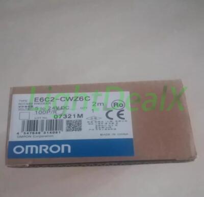 Free Shipping E6C2CWZ6C In Box New Brand 1PCS Omron E6C2-CWZ6C 100P/R