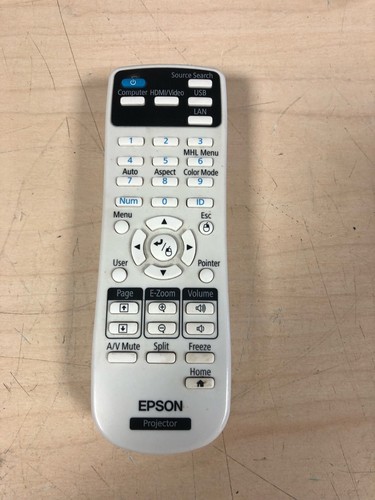 Epson PowerLite 980W 3LCD WXGA 0 HOURS 0 ECO W/REMOTE (TESTED) - Picture 7 of 10