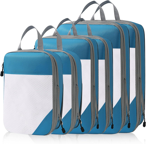6 Set Compression Packing Cubes for Travel Packing Cubes Organizer for Carry - Picture 8 of 12