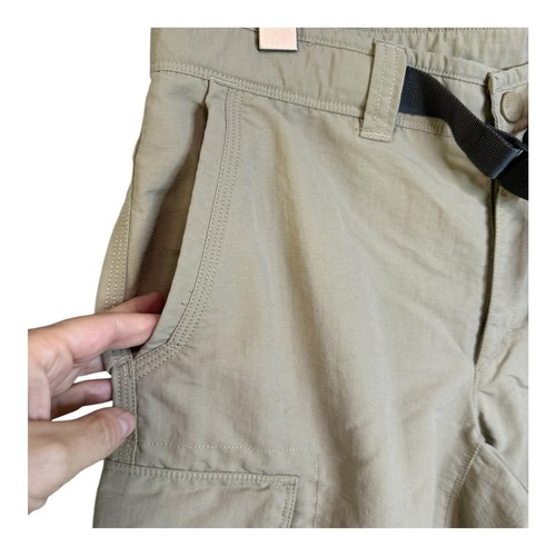 The North Face Khaki Belted Cargo Nylon Hiking Outdoors. EUC. Mens 30 - Picture 5 of 12