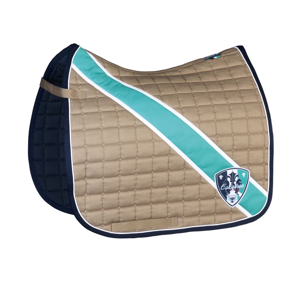 Eskadron Stylish Fashion Comfortable Padded Horse Riding Bicolour Saddle Pad Eskadron Stylish Fashion Comfortable Padded Horse Riding Bicolour Saddle Pad