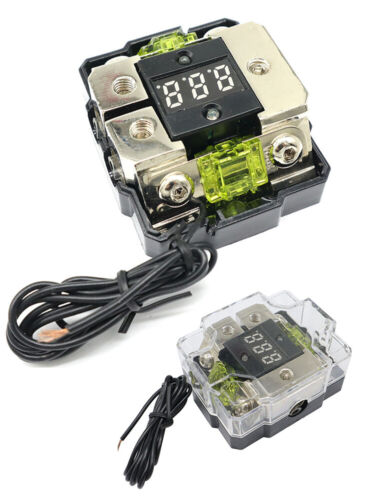 Amplificador de audio AFS 100A para automóvil soporte de fusibles divisor de bloques de distribución de fusibles de alimentación - Imagen 9 de 10