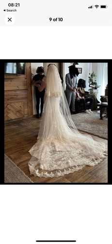 Danielle Couture Hochzeitskleid Größe 16 (passt für Größen 12-16) - Bild 3 von 11