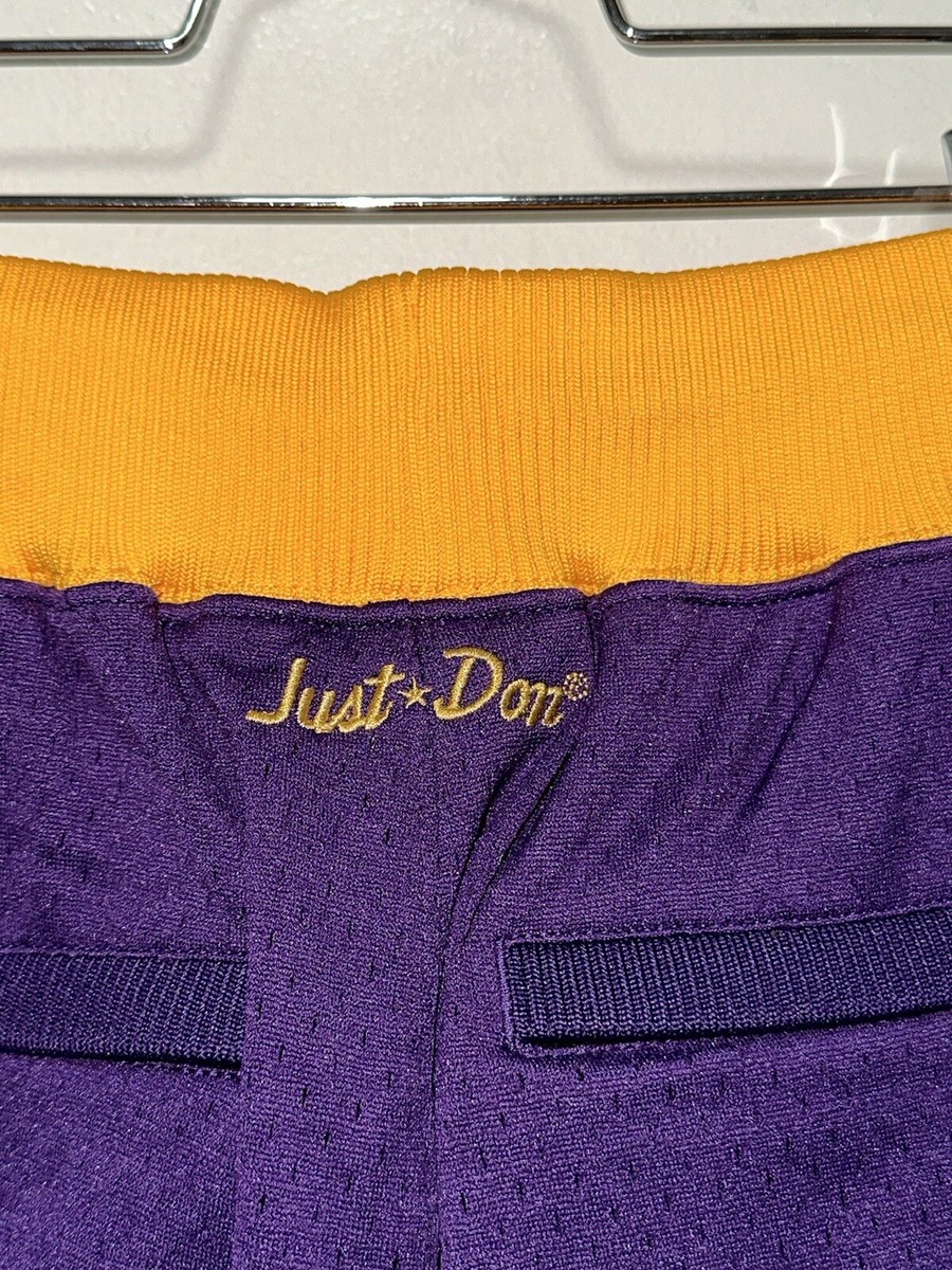 Just Don Mitchell & Ness NBA Shorts Men's M Los Angeles Lakers