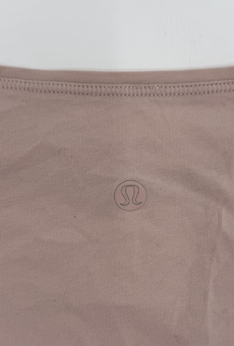 Lululemon Shirt Womens Mauve Stripe Yogini Pullover Active Workout - Picture 3 of 10
