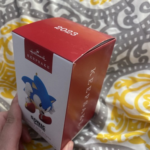 Hallmark Keepsake Christmas Ornament Sonic's Spin Attack Sonic The Hedgehog 2023 - Picture 2 of 2