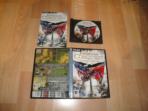 AMERICAN CONQUEST DIVIDED NATION ESTRATEGIA DE CDV PARA PC USADO EN BUEN ESTADO - Imagen 1 de 2