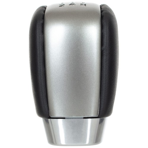 POMELLO CAMBIO PELLE NERA + ARGENTO 5 MARCE PER SUZUKI GRAND VITARA II 05-15 - Imagen 2 de 6