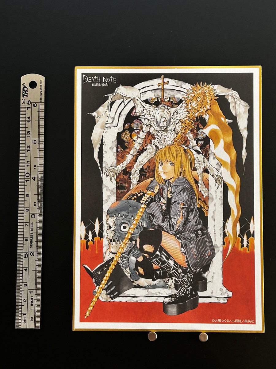 ★【未開封】DEATH NOTE キャンバスアート A DEATH NOTE Takeshi Obata Official Limited Manga Art Framed
