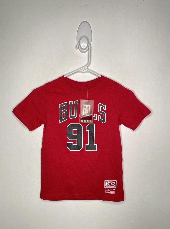 Mitchell & Ness Throwbacks Chicago Bulls NBA Shirt Boys