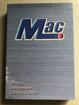 Manga Animation Cartoon DVD Mac. Gundam 4 Disk Set 