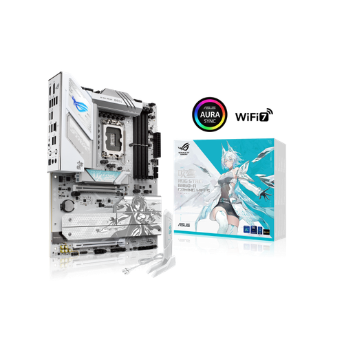 ASUS ROG STRIX B860-A GAMING WIFI S White DDR5 Motherboard LGA1851 - Picture 3 of 12