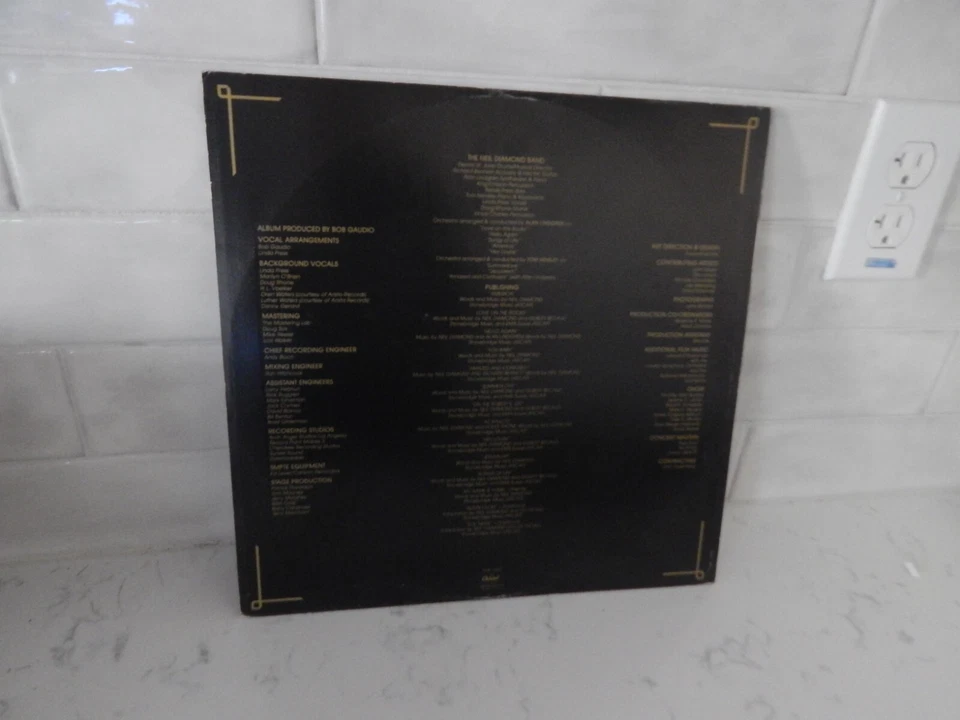 Neil Diamond: The Jazz Singer 12" 33 RPM LP Foto 3 de 4