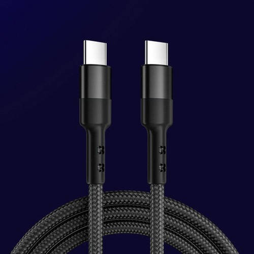 100W USB C To USB C Fast Chargers PD Dual Type C Charging Datas Sync USB Cables - Photo 10 sur 14