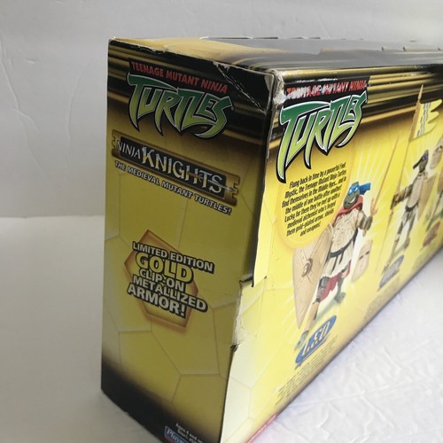 Teenage Mutant Ninja Turtles TMNT Limited Edition Gold Knight, brand NEW in box - Picture 11 of 11
