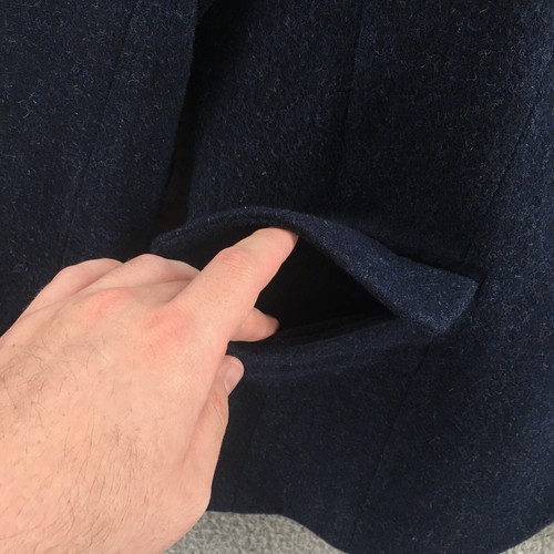 Chaqueta Blazer Talbots Mujer 16 Azul Mezcla Lana Tres Botones Manga Larga Muesca - Imagen 4 de 16