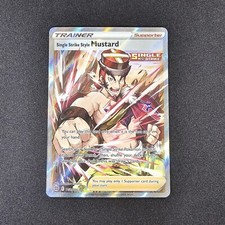 Mustard #TG28 Full Art Foil NM Pokemon Brilliant Stars TCG Single Strike Style