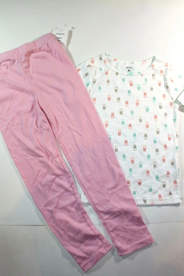 Carter’s Niñas Lote Mixto 5 piezas Pijama Manga Corta Larga Prendas para Dormir Top Talla 4 5 NUEVO Foto 3 de 4