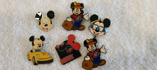 Disney Mickey Mouse Trading Pins 6 Stück - Bild 1 von 5