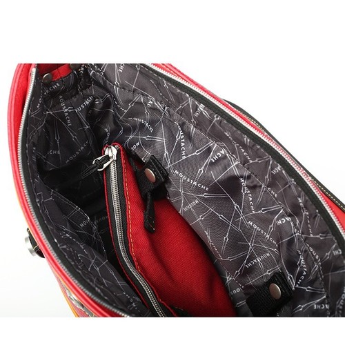 EVANGELION STORE x MOUSTACHE Flap Shoulder w/Pouch Synthetic Leather JAPAN PSL - Picture 79 of 82