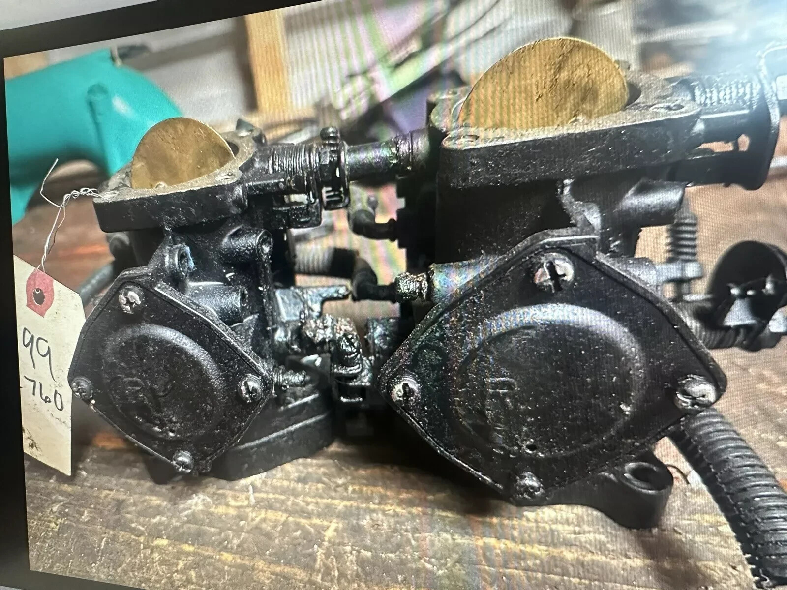 Yamaha XL GP Super Jet Wave Raider 700 760 Dual 44mm Mikuni Carburetors Carbs