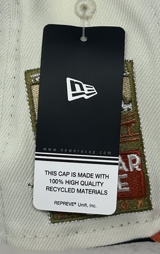 New Era x REPREVE San Francisco Giants Cooperstown MLB Fitted Hat size 7 3/8 NWT - Picture 10 of 15