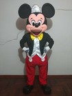 disfraz(mascot botargas costume) HERMOSO MICKEY DELUXE, TRAJE ADULTO