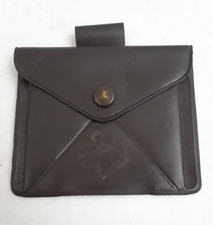 Vintage  Belt Pouch Boy Scouts Brown Uniform Accessory BSA Snap Button