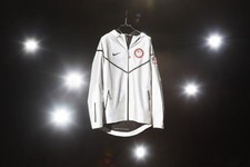 Women's Nike 2012 Olympic Usa 3m Flash 21st Windrunner Medal Stand Jacket Sz S