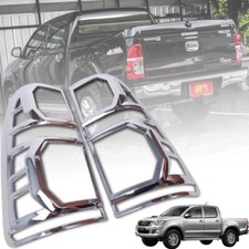 Rear Tail Light Lamp Protector Cover Fit For Toyota Hilux Vigo Champ 2011 - 2014