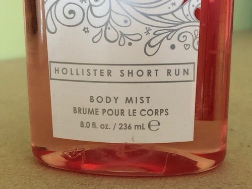 Hollister Limited Ed. Winter Daydream Body Spray DISCONTINUED Approx 3/4 Full - Picture 3 of 4