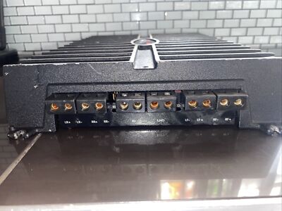 rockford fosgate 800.4 car amp Old school Power series test