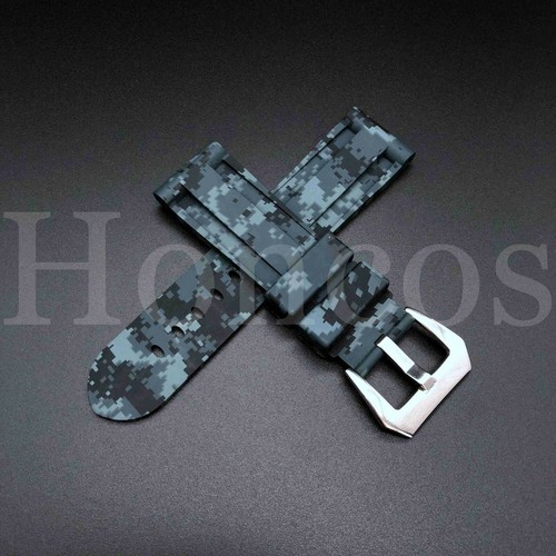 Correa de goma de camuflaje 22-26 mm se adapta a reloj Invicta lanzado camuflaje - Imagen 91 de 102