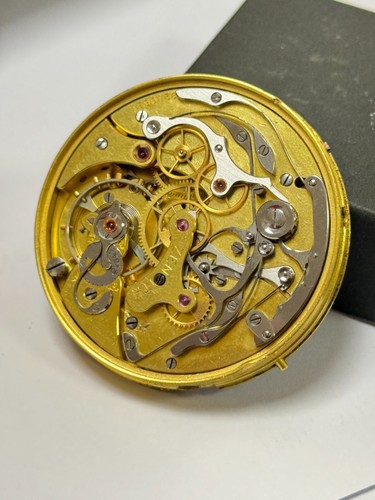 Raro Vintage Zenith Cronografo Manuale Movimento Tasca Misura Grande 45mm Funzionante - Foto 6 di 12