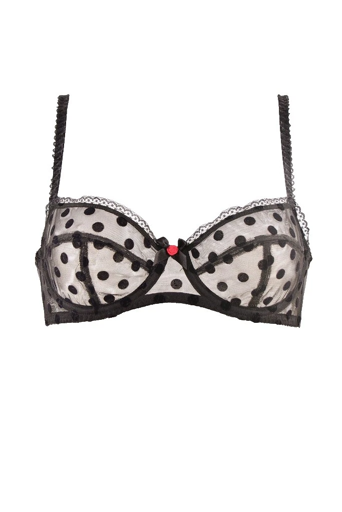 Juegos de sujetadores y sujetadores para mujer Agent Provocateur con lunares