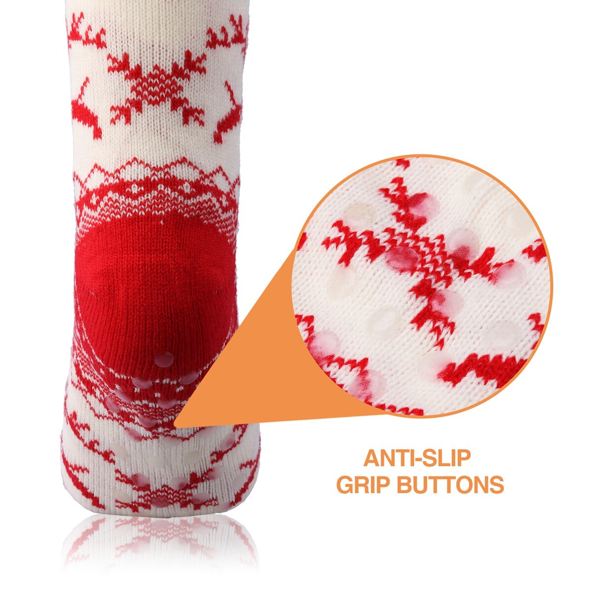 SAOLA Calze Ciabatte Taglia 5 10 Termiche Spesse Fodera in Pile Sherpa Perfetto Comfort