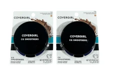 CoverGirl CG Smoothers Pressed Powder, 715 Translucent Medium -LOT OF 2