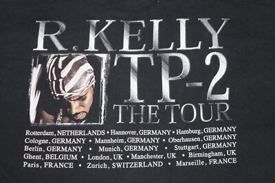 R. Kelly Shirt TP2 The Tour Shirt Soul Rhythm And Blues