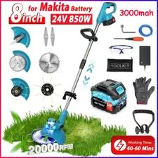 1500W Electric Cordless Grass String Trimmer Lawn Edger WeedWacker Cutter 8inch