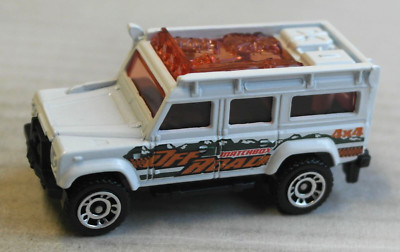 Matchbox 1997 Land Rover Defender 110 weiß Geländewagen Klassiker Auto Car ´97