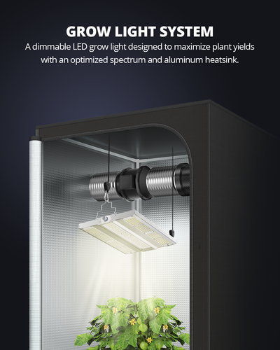 VIPARSPECTRA XS1500 Pro LED Grow Light Lampa roślinna Rośliny domowe Lampa wewnętrzna - Zdjęcie 9 z 10