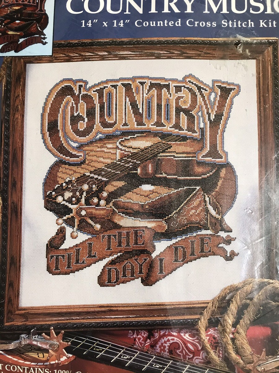 Design Works COUNTRY MUSIC Counted Cross Stitch Kit #9994 NOS | eBay