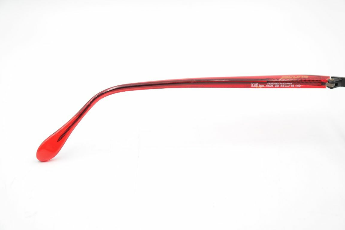 Vintage Sunjet by Carrera 4426 23 54[]16 140 Silber Rot oval Brille NOS