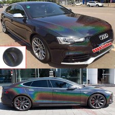 Hot Chameleon Stretch Glossy Satin Chrome Pearl Metal Vinyl Wrap Auto Sticker Us