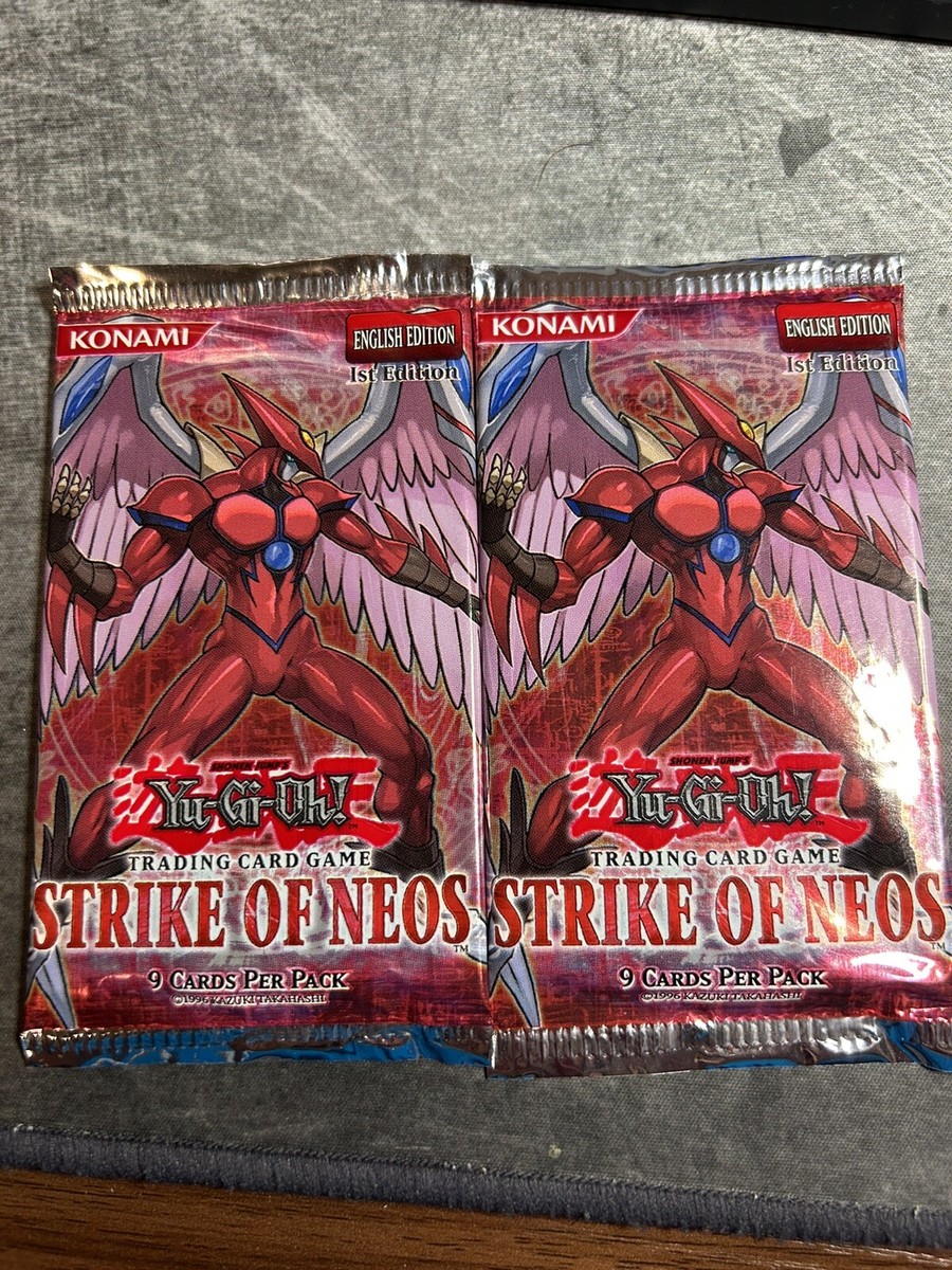 HOBBY Strike Of Neos 1st Ed Booster Pack 2006 Yugioh Sealed! | eBay