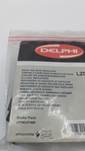 Warnkontakt Bremsbelagverschleiß für JAGUAR XJ XK 8 DELPHI LZ0121 - Bild 2 von 10