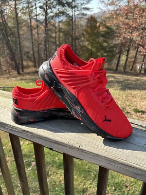 puma mens shoes 10 Red | eBay