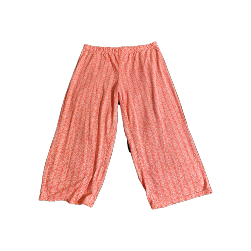 Secret Treasures 2PC Lounge Sleepwear Pajama Set Orange Floral Size M (8-10) - Picture 8 of 12
