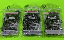 3 Pack 20" Full Chisel Chainsaw Chain for Husqvarna 455 Rancher - 3/8" .050" 72 