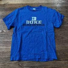 Vintage Delta Duke Blue Devils ACC Blue T-shirt Large
